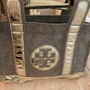 Tory Burch flannel bag